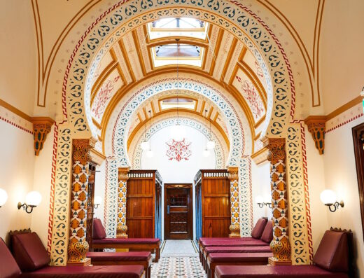 Turkish Baths Harrogate, Ceiling, Spas of Europe